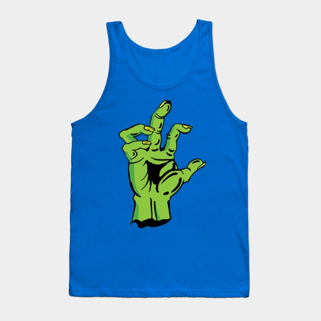 Halloween Zombie Hand Tank Top by holidaystore